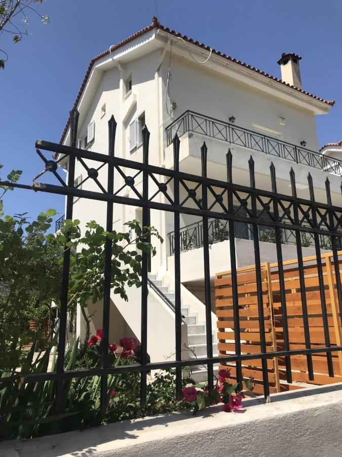 Beautiful Maisonette With A View To The Mountains And The Sea Agia Marina  Экстерьер фото