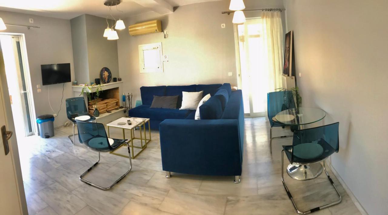 Beautiful Maisonette With A View To The Mountains And The Sea Agia Marina  Экстерьер фото