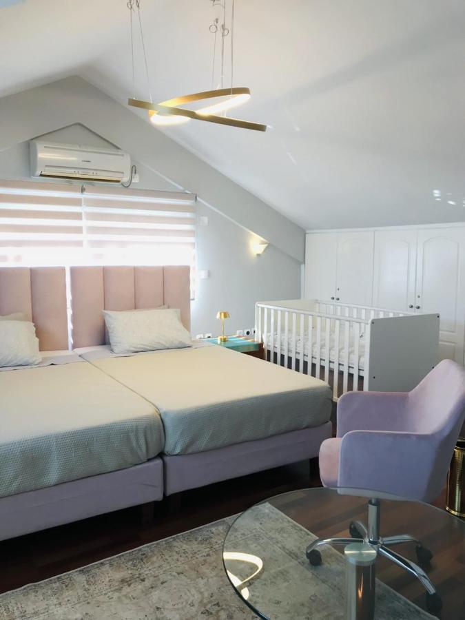 Beautiful Maisonette With A View To The Mountains And The Sea Agia Marina  Экстерьер фото